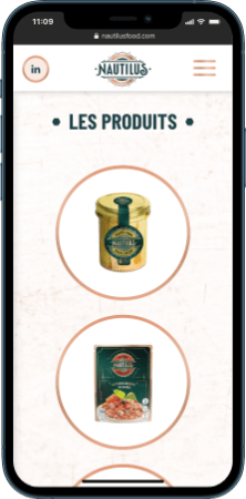 Section Produits